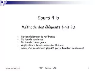 cours 4 b m thode des l ments finis 2d