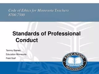 Code of Ethics for Minnesota Teachers 8700.7500
