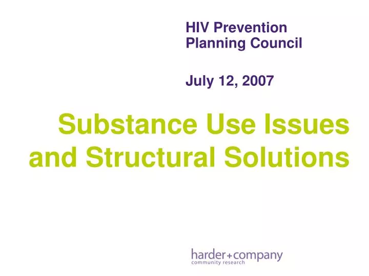 hiv prevention planning council july 12 2007