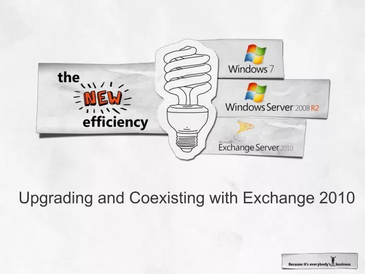 upgrading and coexisting with exchange 2010