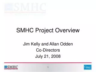 SMHC Project Overview