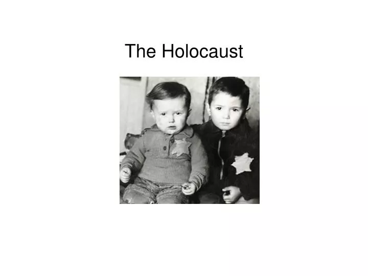 the holocaust