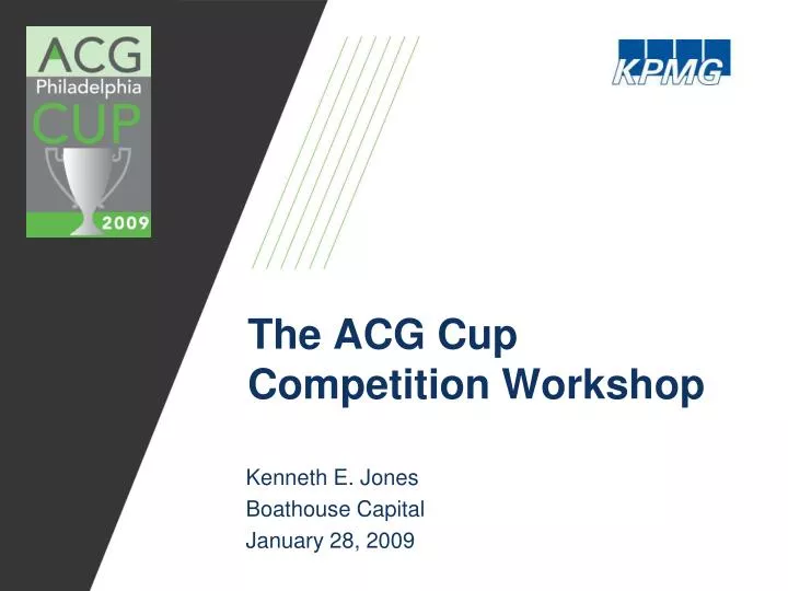the acg cup competition workshop