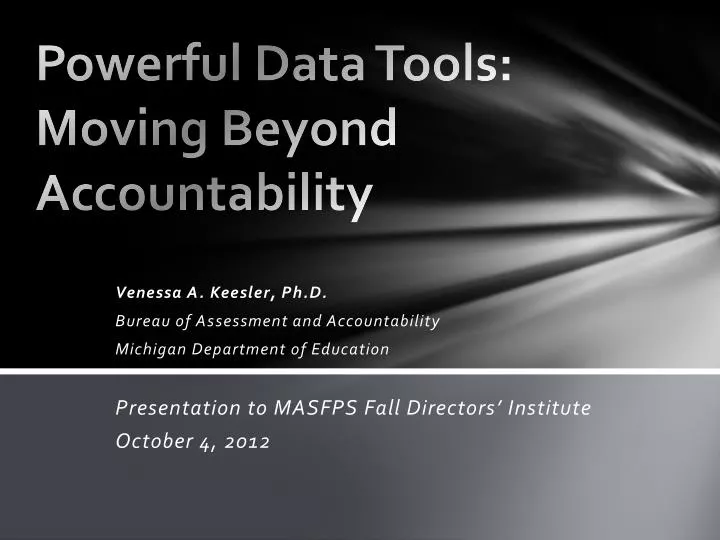 powerful data tools moving beyond accountability