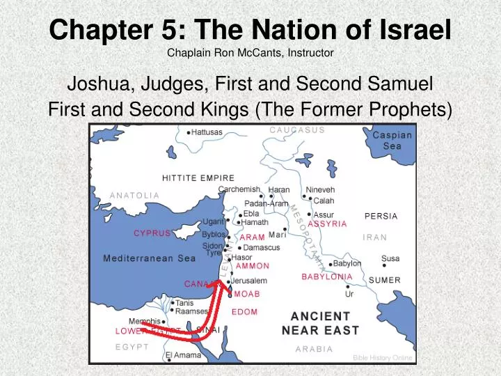 chapter 5 the nation of israel chaplain ron mccants instructor
