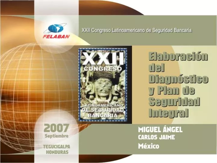 xxii congreso latinoamericano de seguridad bancaria