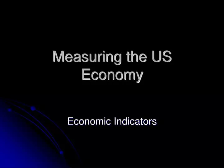 measuring the us economy
