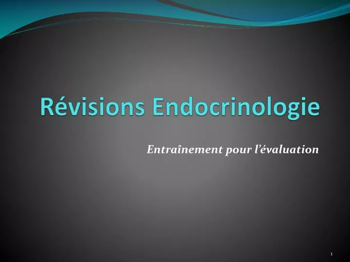 r visions endocrinologie