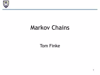 Markov Chains