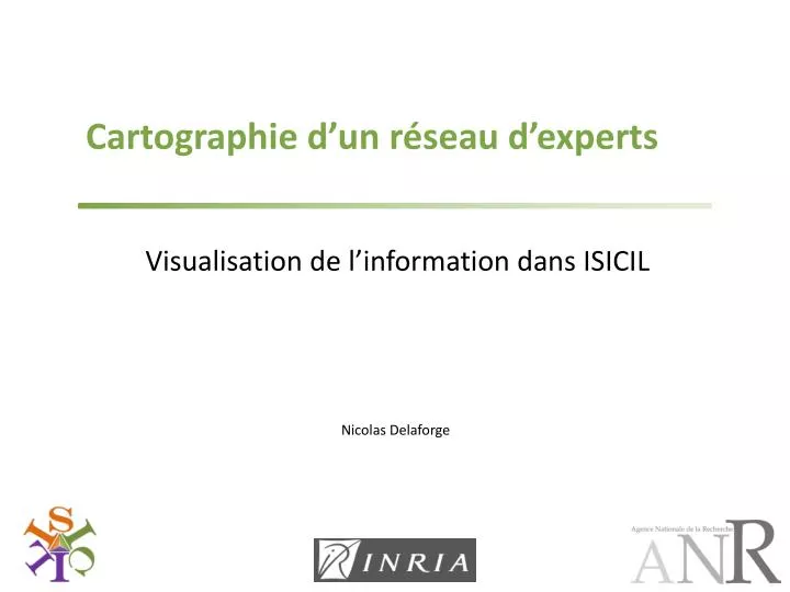 cartographie d un r seau d experts