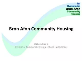 Bron Afon Community Housing