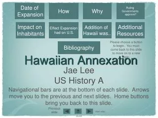 Hawaiian Annexation