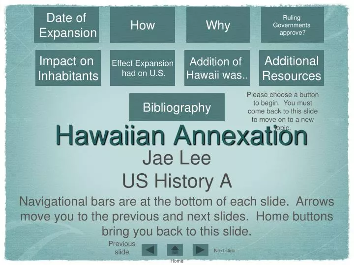 hawaiian annexation