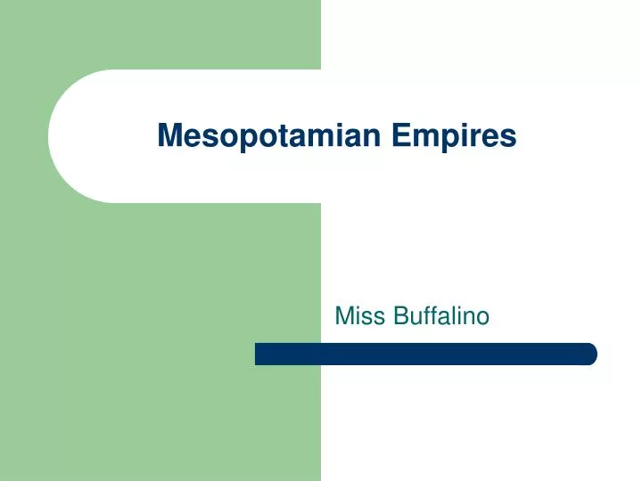 mesopotamian empires