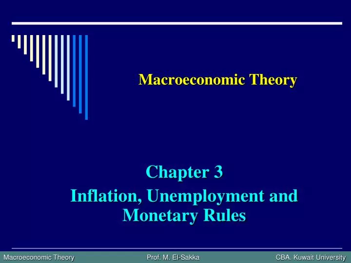 macroeconomic theory