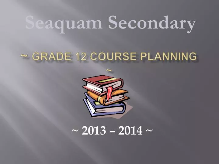 grade 12 course planning
