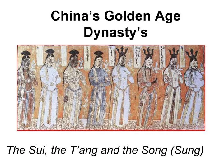 china s golden age dynasty s