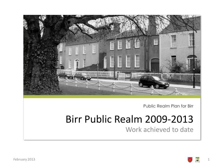 birr public realm 2009 2013