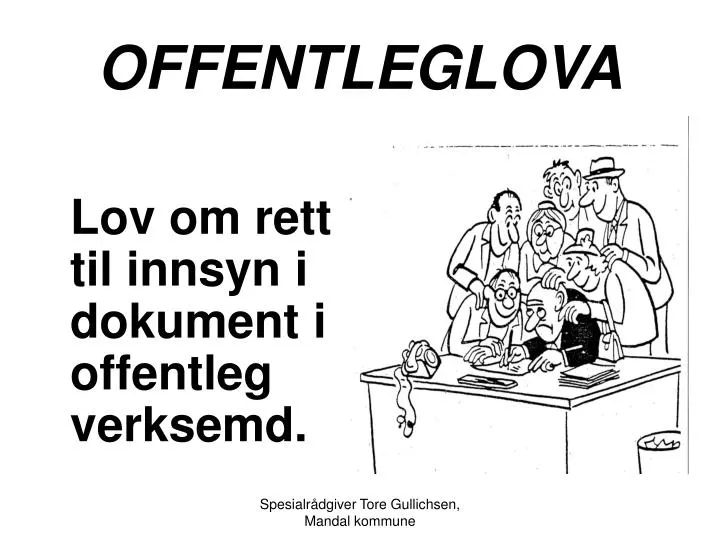 offentleglova