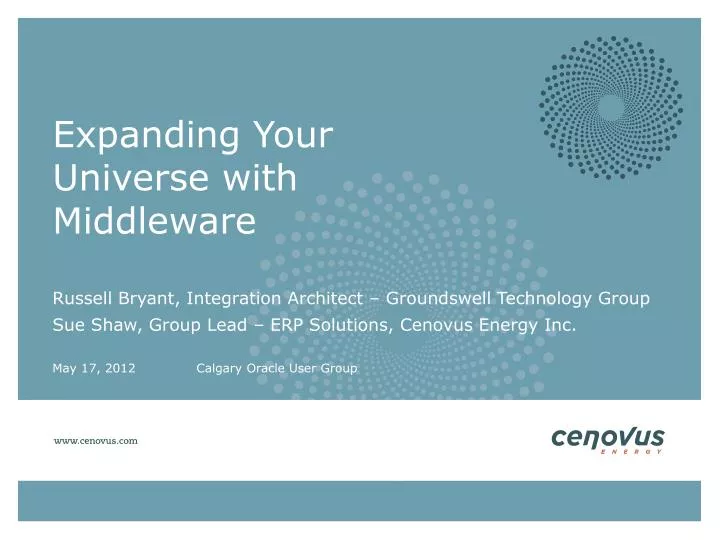 expanding your universe with middleware