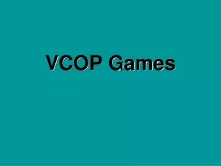 VCOP Games