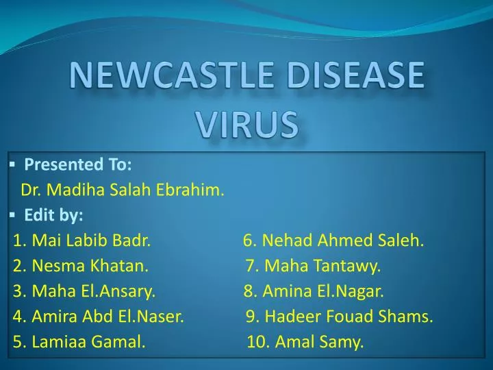 newcastle disease virus