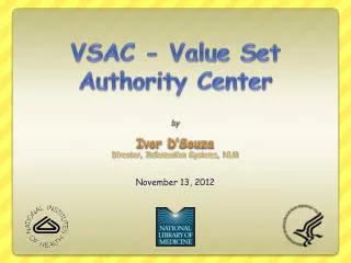 VSAC - Value Set Authority Center