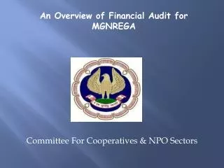 Committee For Cooperatives &amp; NPO Sectors