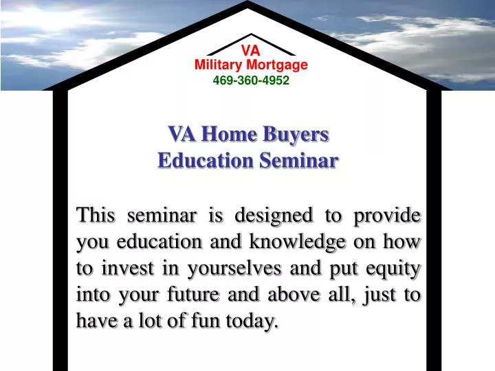 va home buyers education seminar