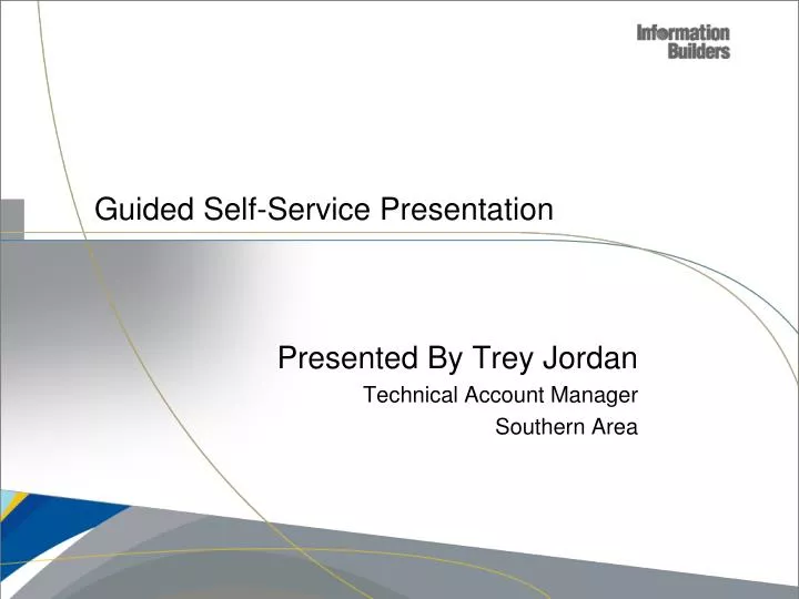 guided self service presentation