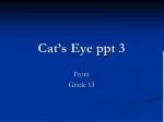 Cat’s Eye ppt 3 - slide 1