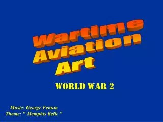 Wartime Aviation Art
