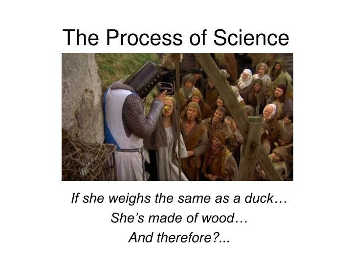 the process of science