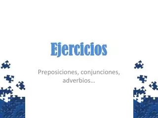 ejercicios