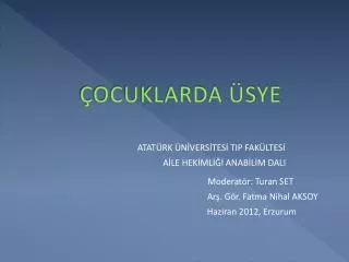 ocuklarda sye