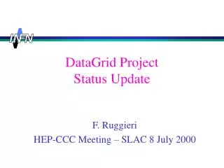 DataGrid Project Status Update