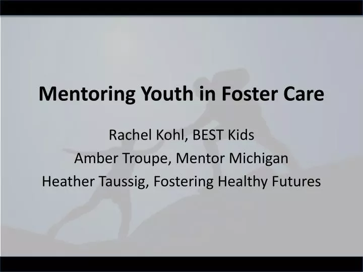 mentoring youth in foster care
