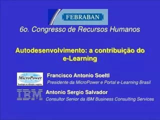 Autodesenvolvimento: a contribuição do e-Learning