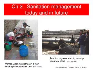 Ch 2. Sanitation management today and in future