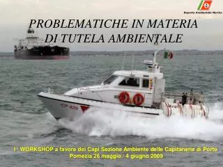 problematiche in materia di tutela ambientale