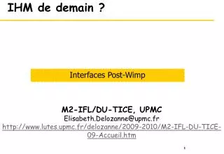 ihm de demain