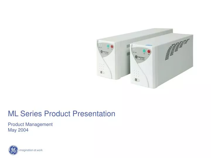 ml series product presentation