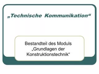 „Technische _ Kommunikation“