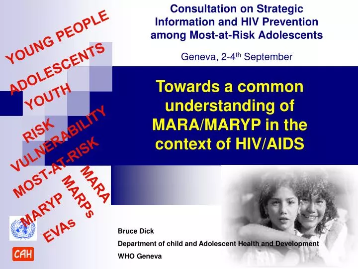 towards a common understanding of mara maryp in the context of hiv aids