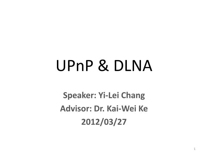 upnp dlna