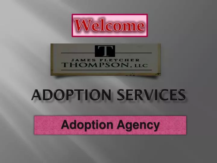 adoption services