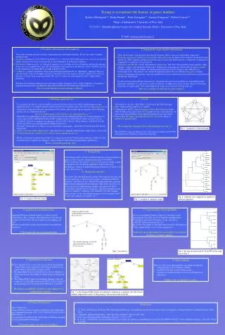 Trying to reconstruct the history of genes families Roberto Marangoni*^, Nadia Pisanti*, Paolo Ferragina*^, Antonio Fra