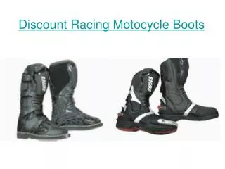 Discount Racing Motocycle Boots
