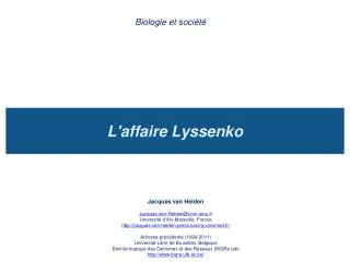 biologie et soci t