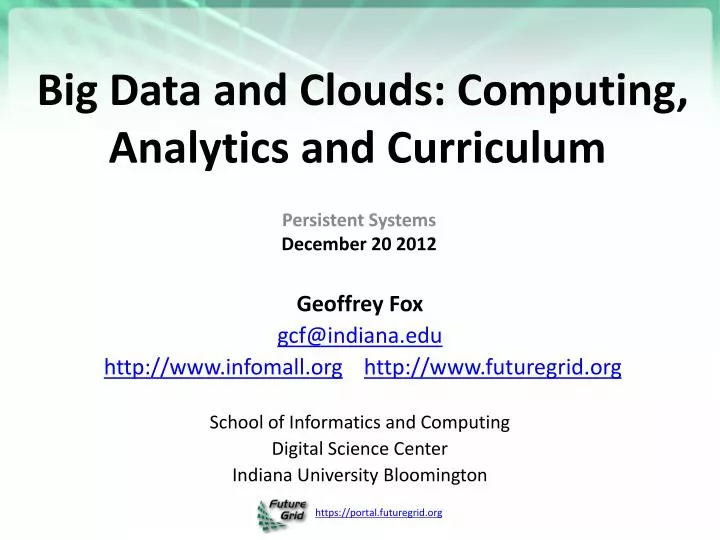big data and clouds computing analytics and curriculum